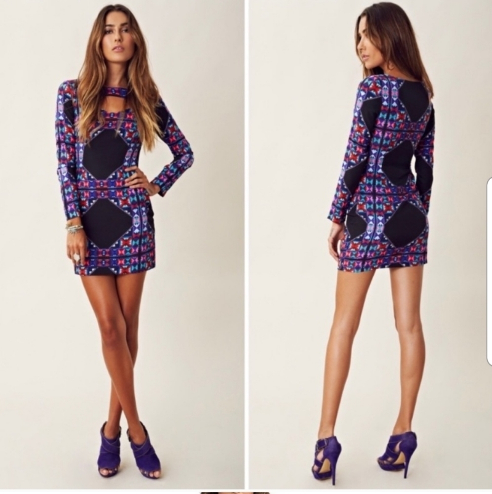 Mara Hoffman Rider Front Cut Out Dress 6